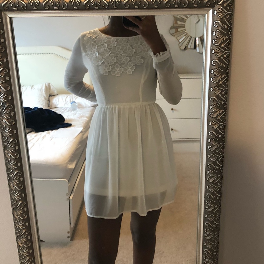 WHITE H&M DRESS